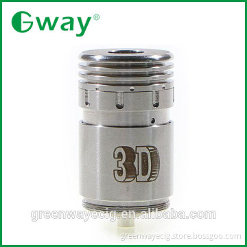 New product stainless steel 3d atomizer rda rebuildable 3D clone atomizer by Greenway